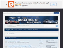 Tablet Screenshot of bora-forum.de